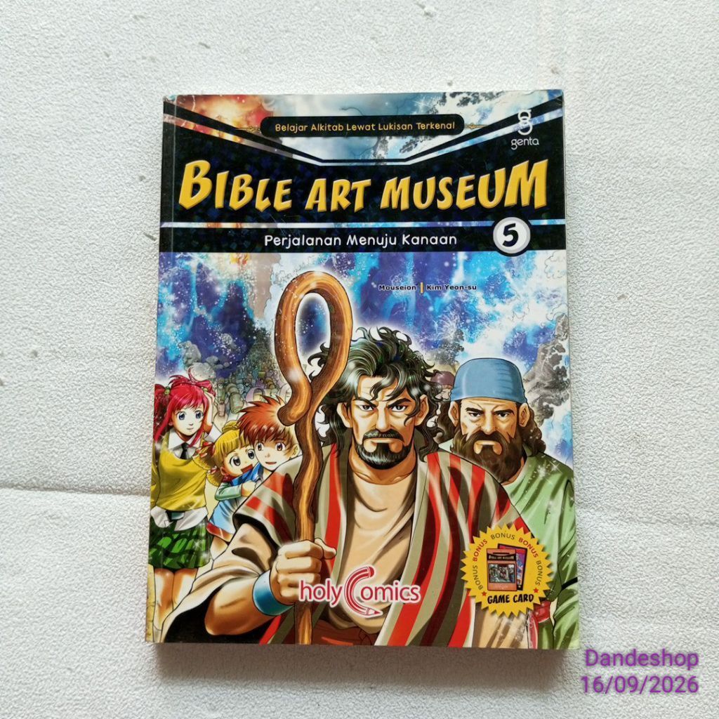 Bible Art Museum #5 Perjalanan Menuju Kanaan - Belajar Alkitab Lewat Lukisan Terkenal HolyComics Gen