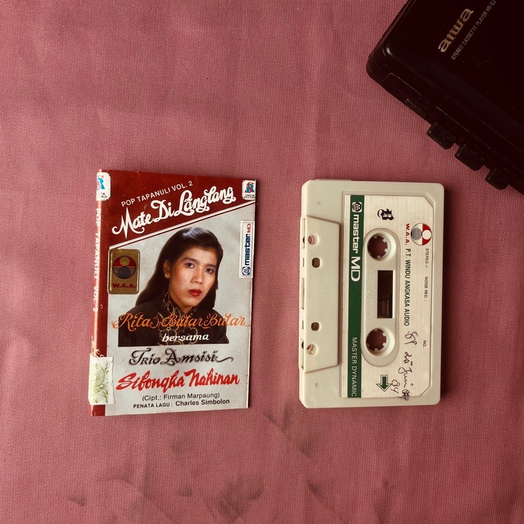 Kaset Pita Pop Tapanuli Vol 2 Mate Di LangLang Rita Butar Butar Bersama Trio Amsisi Trio Amsisi / Ka
