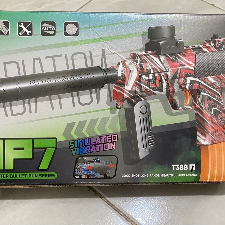 Electric water bullet gun series MP7
