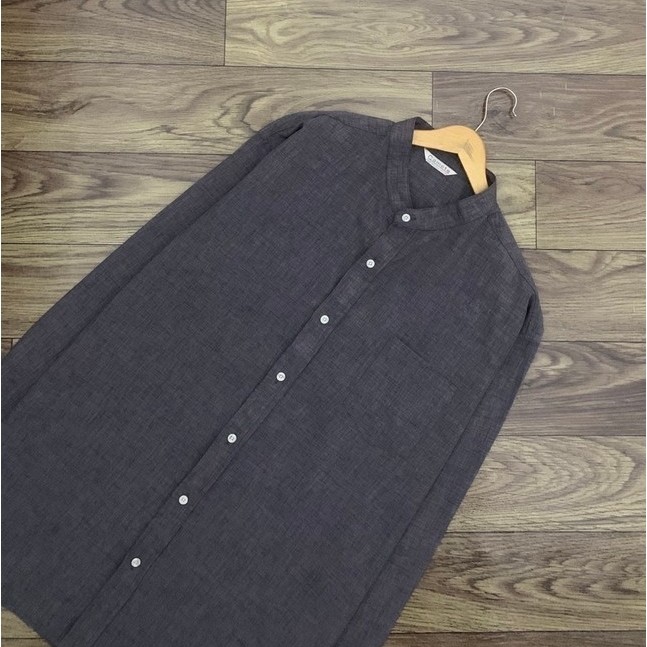 Kemeja Shanghai CAMETE Branded Long Sleeve - Big Size