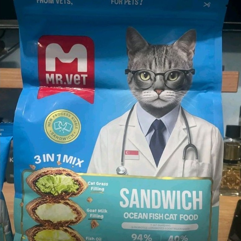 Makanan kucing 1kg