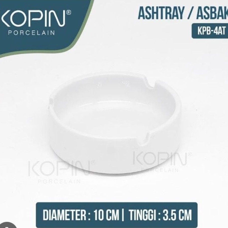 Asbak keramik kopin