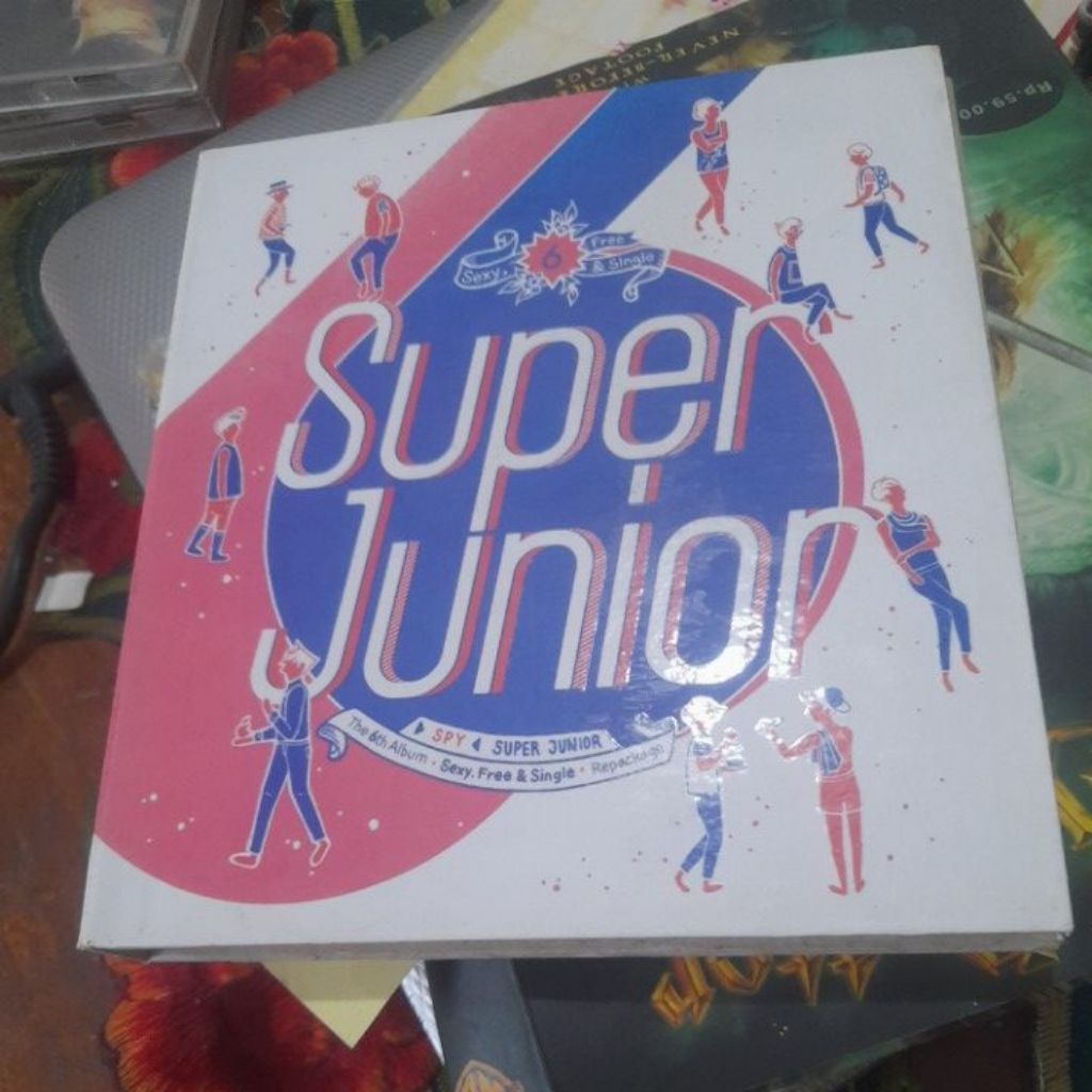 Cd musik super junior spy repackage (R72)