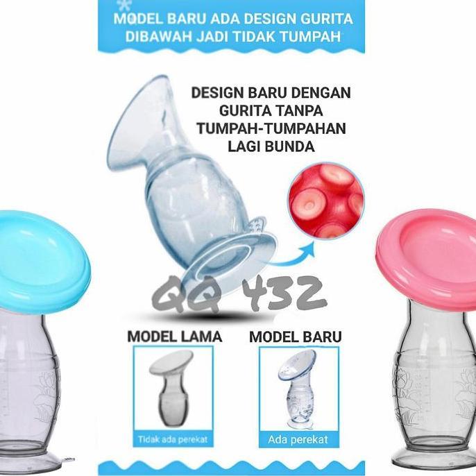 Silicone Manual Breastpump penampung asi perah silikon pompa asi milk