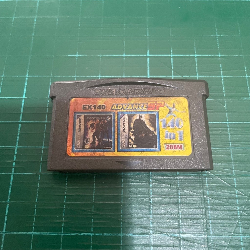 Kaset Multi Batman Fantastic Four Gameboy Advance GBA SP DS NDS Lite