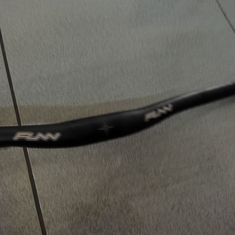 Stang handlebar FUNN flat 680mm oversize 31,8 alloy