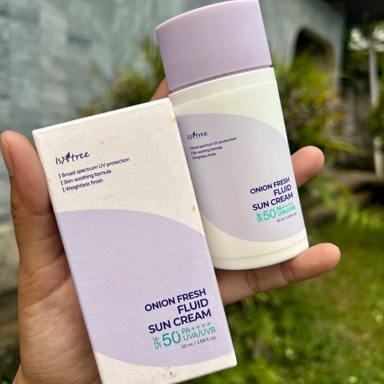 [Preloved] Isntree Onion Fresh Fluid Sun Cream
