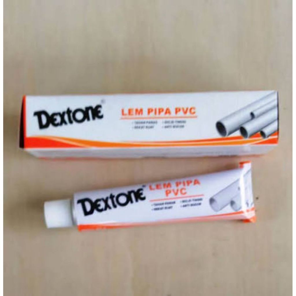 " DEXTONE LEM PIPA / PVC / PARALON 40 GR (PER KOTAK)