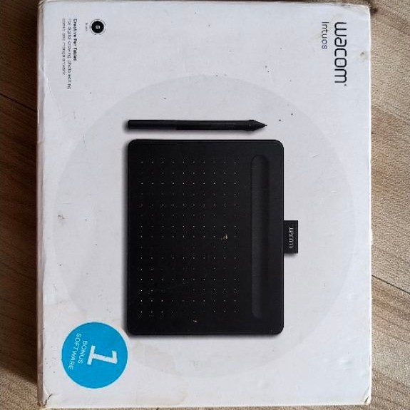 Wacom Intuos CTL 4100 Pen Tablet Hitam Bekas