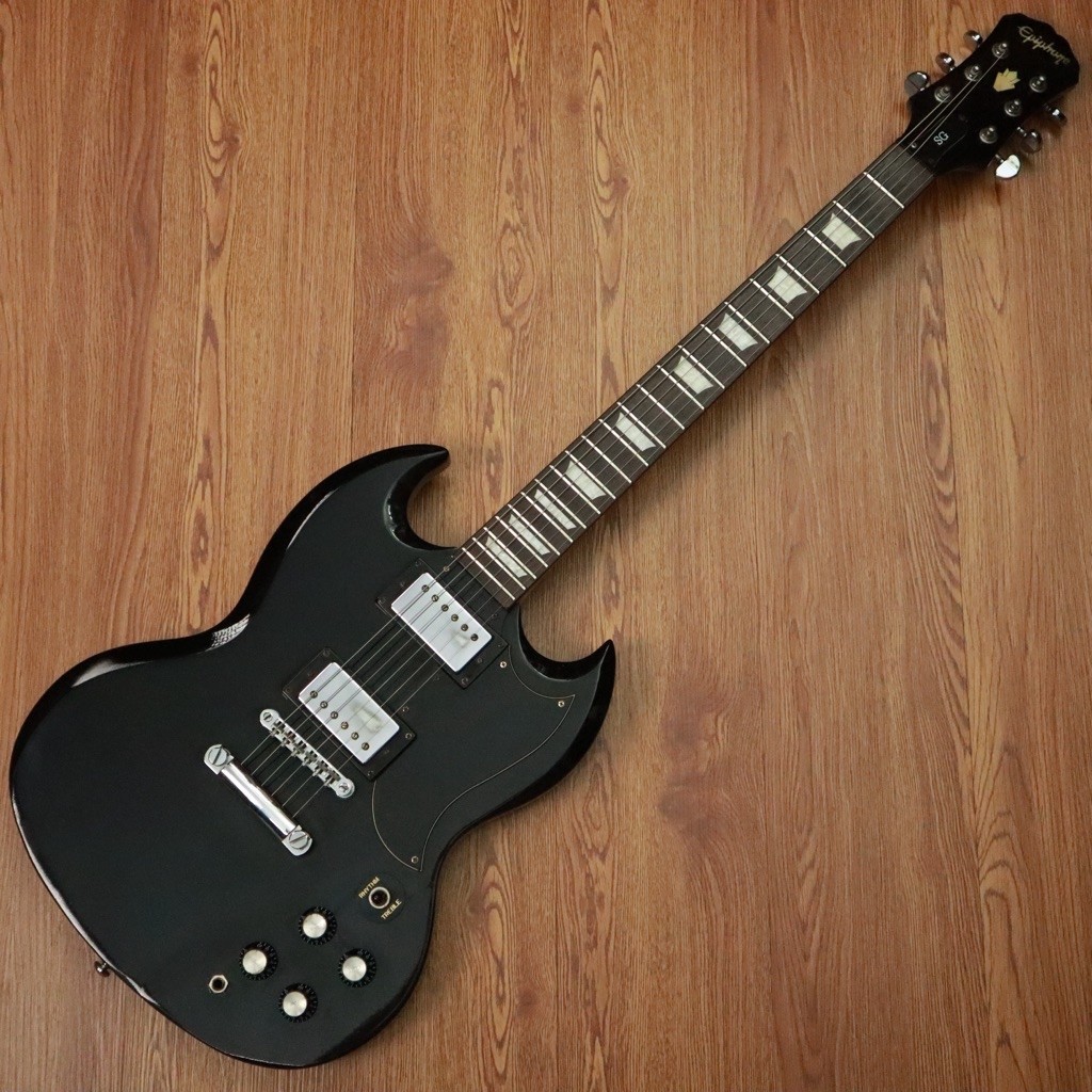 GITAR EPIPHONE SG G-400 IN EBONY ORIGINAL