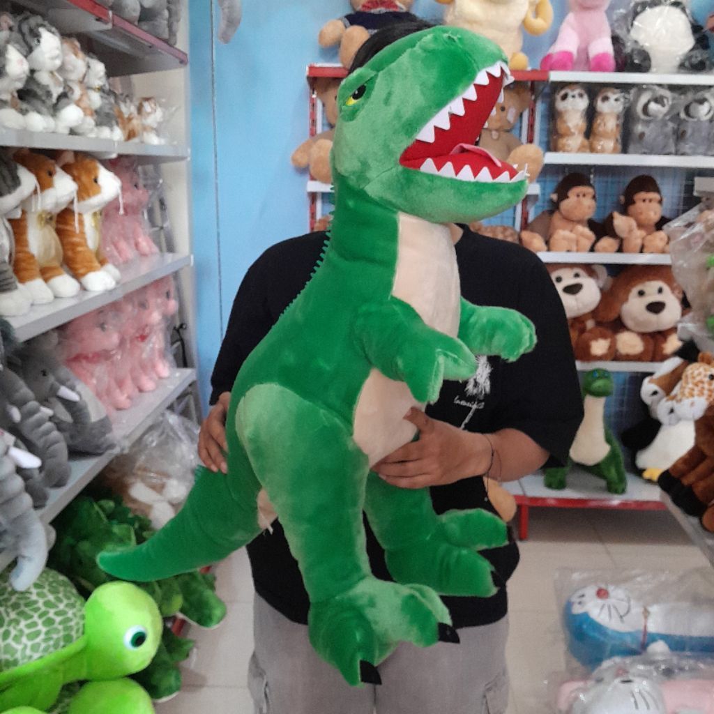 Boneka Dinosaurus Dinosaurs Dino Tirex T-Rex T Rex Besar Jumbo
