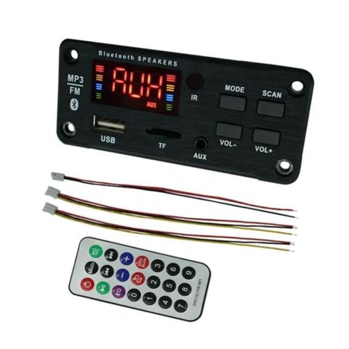 002 MP3 MODUL BLUETOOTH 12V DILENGKAPI AMPLIFIER 2X25WATT