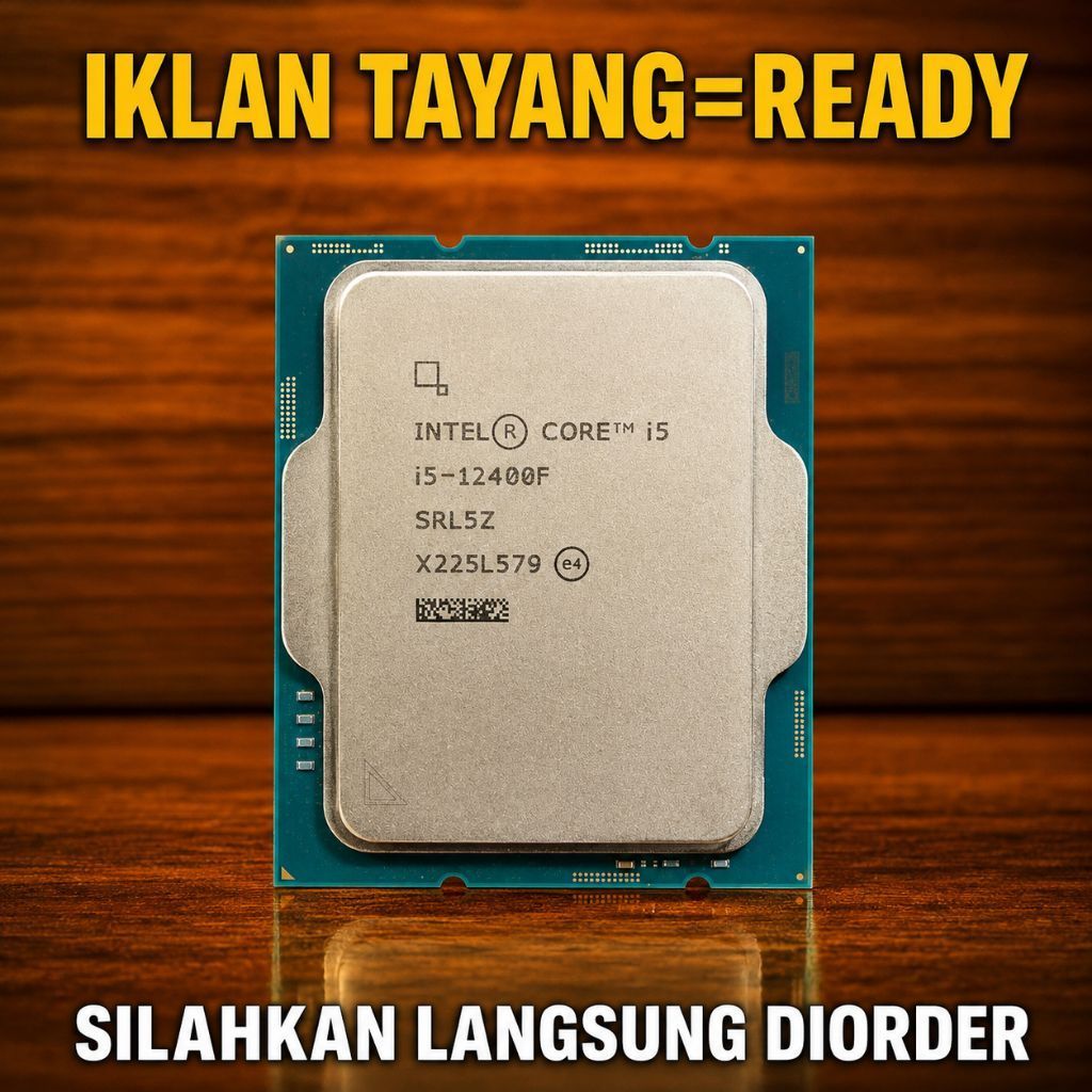 PROCESSOR CORE I5 12400F SEKEN