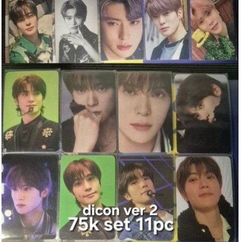 NCT 127 DICON D'FESTA JAEHYUN SET 101(10pc) & 102 (11pc)