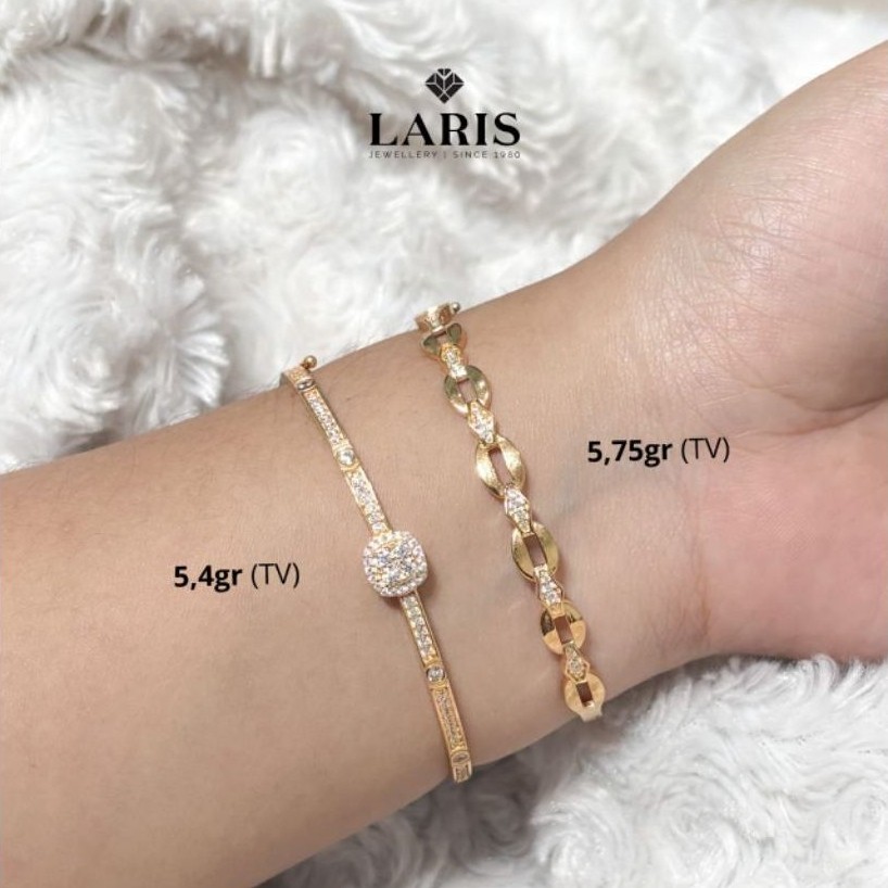 Laris Jewellery gelang bangle emas