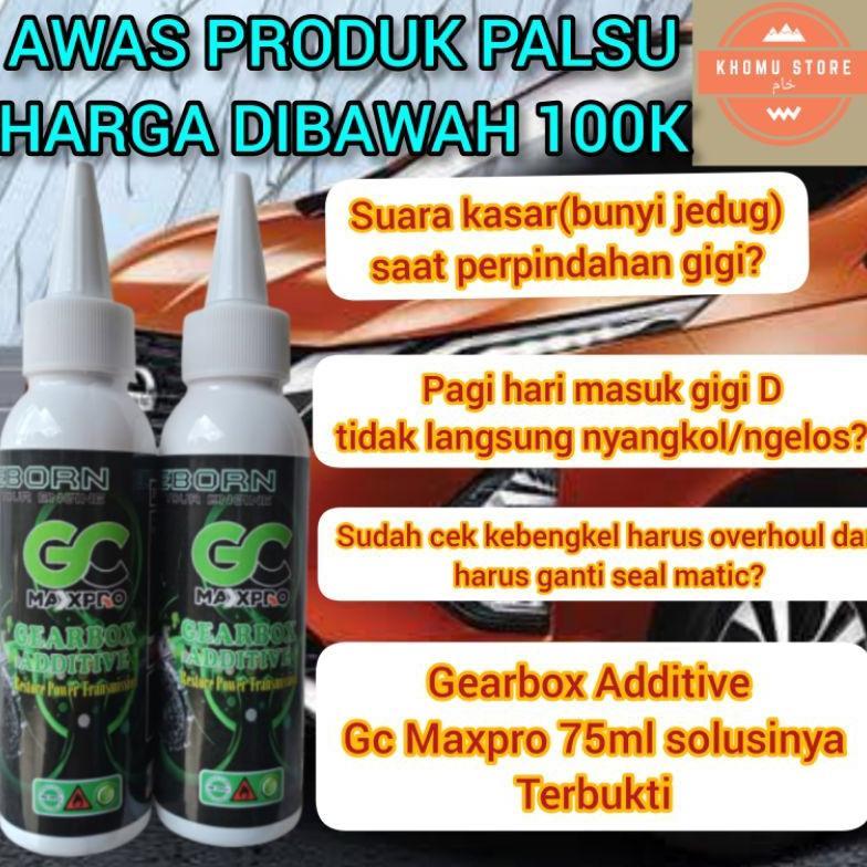 [ROZAK] ADITIF MATIC GC MAXPRO Gearbox Additive 75ml Cairan Oli Matic Gearbox Additive GC MAXPRO 75 