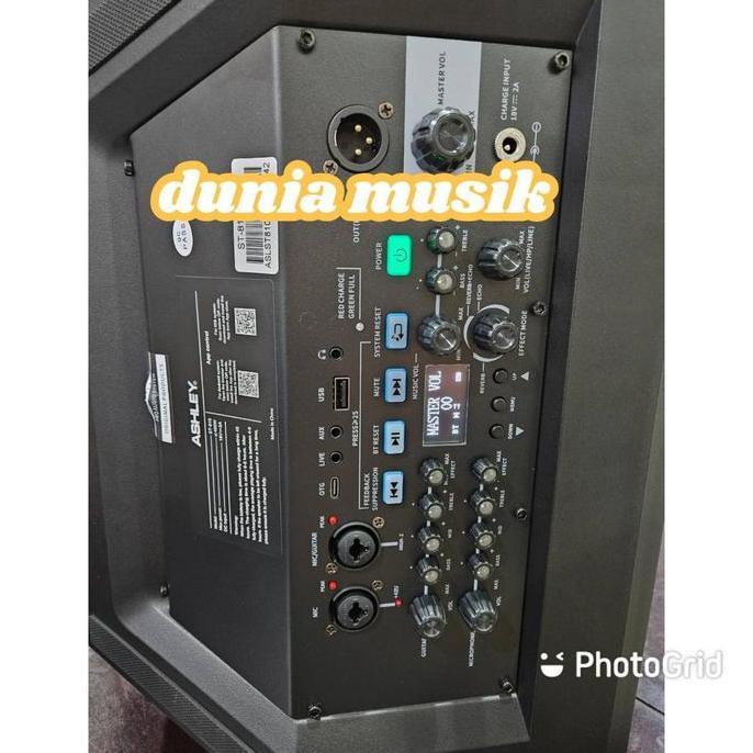 TERLARIS SPEAKER AKTIF ASHLEY ST810 ST 810 ORINAL