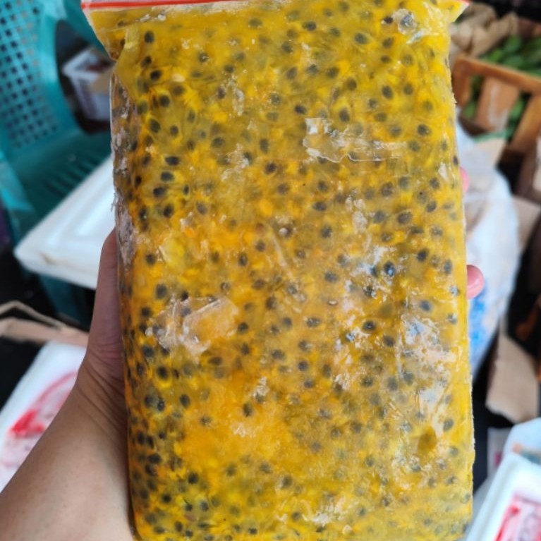 Markisa Frozen ±1 Kg | Buah Markisa Beku