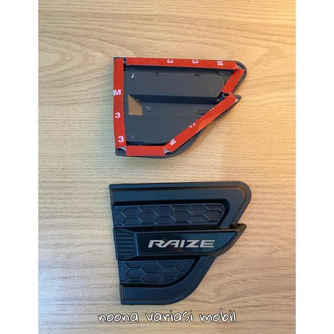 Promo Airflow Samping khusus Toyota Raize Variasi air scoop Raize Diskon