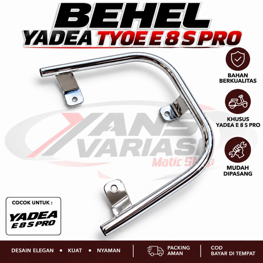 AKSESORIS YADEA E 8 S PRO / BEHEL YADEA E 8 S PRO / BEHEL CUSTOM YADEA E 8 S PRO