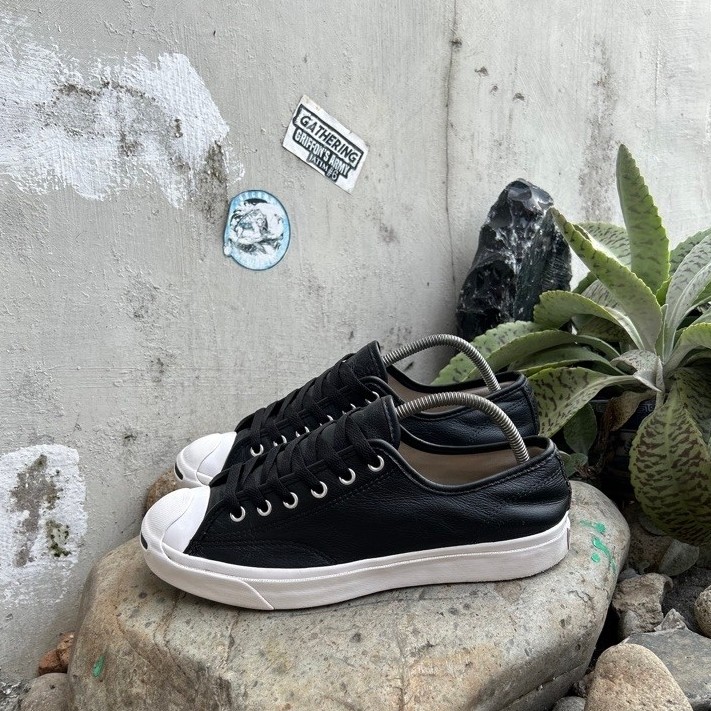 Converse JackPurcell Leather Black White
