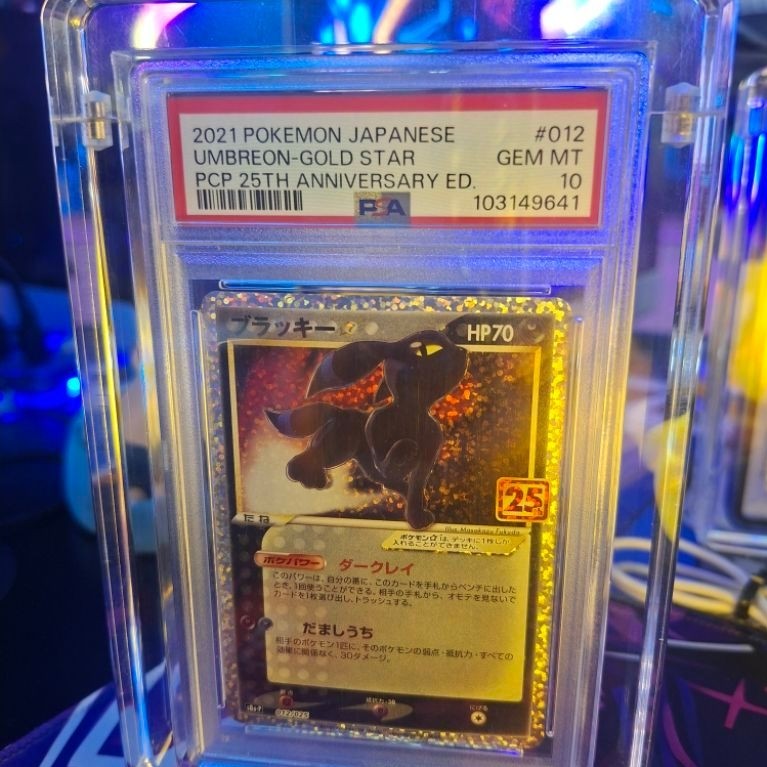 Umbreon 25th psa10. JALUR LANGIT HARGA 6.2JT