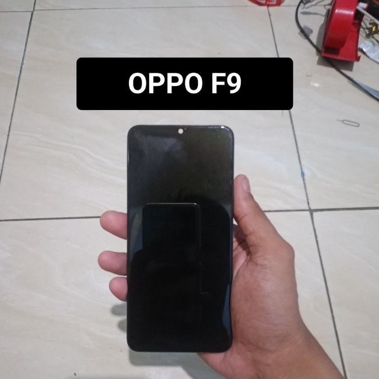 LCD OPPO F9 + FRIME COPOTAN ORIGINAL