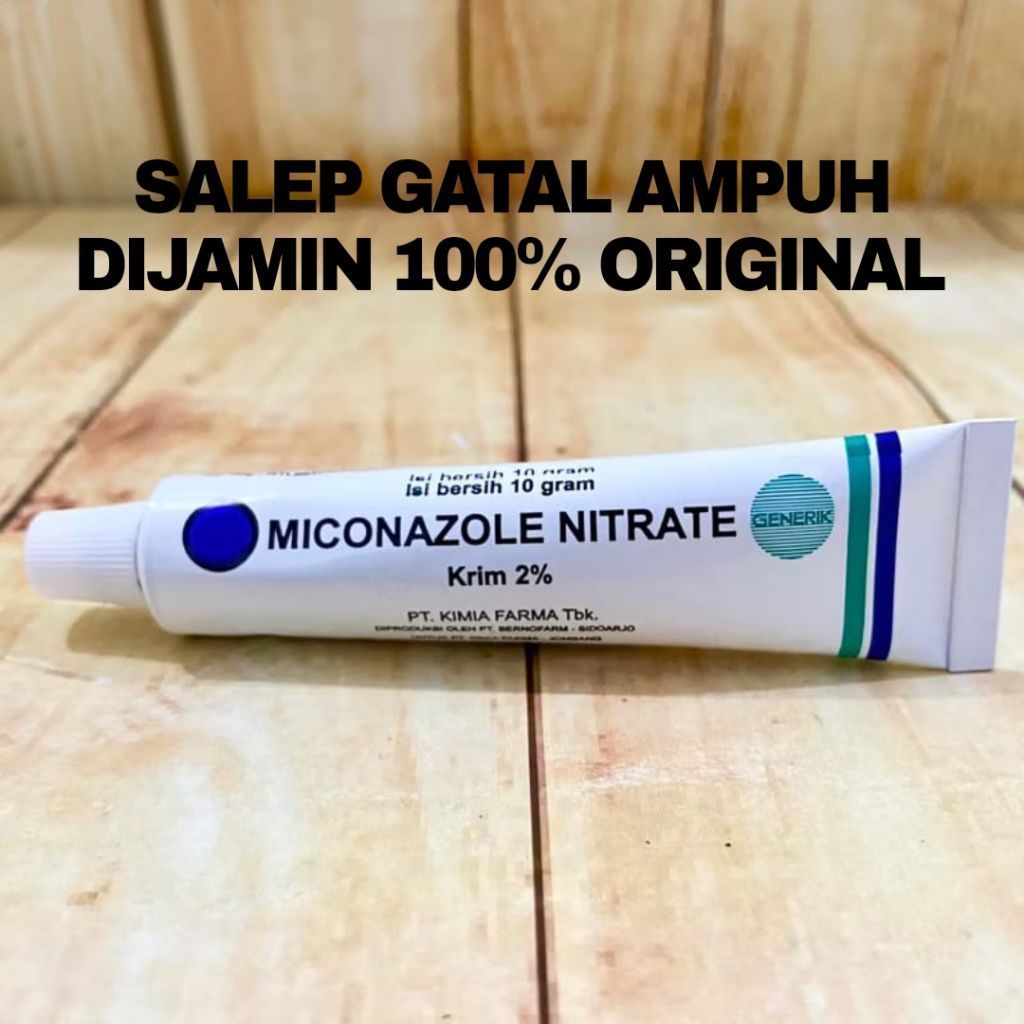 Salep Gatal Miconazole Nitrate Ampuh Sembuhkan Scabies Kadas Alergi Generik