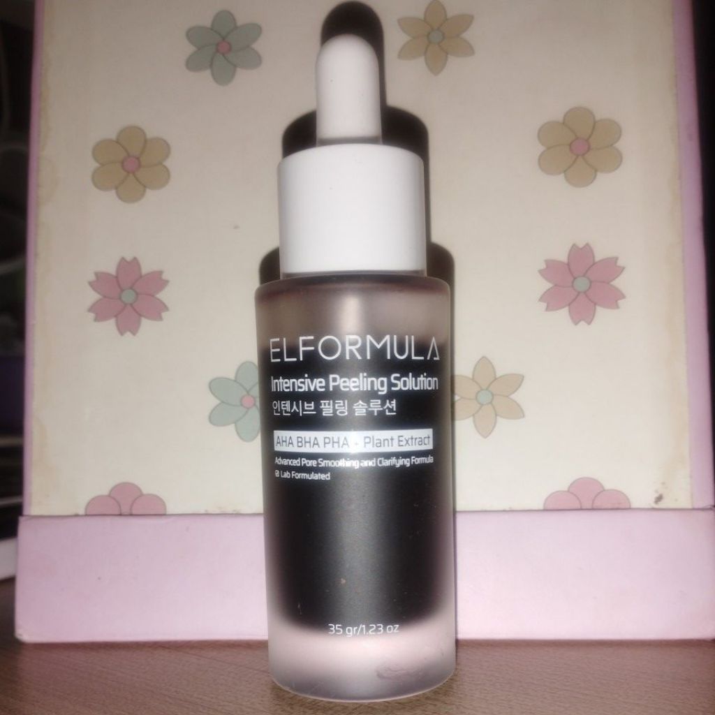 preloved elformula intensive peeling solution isi 85% box masih ada