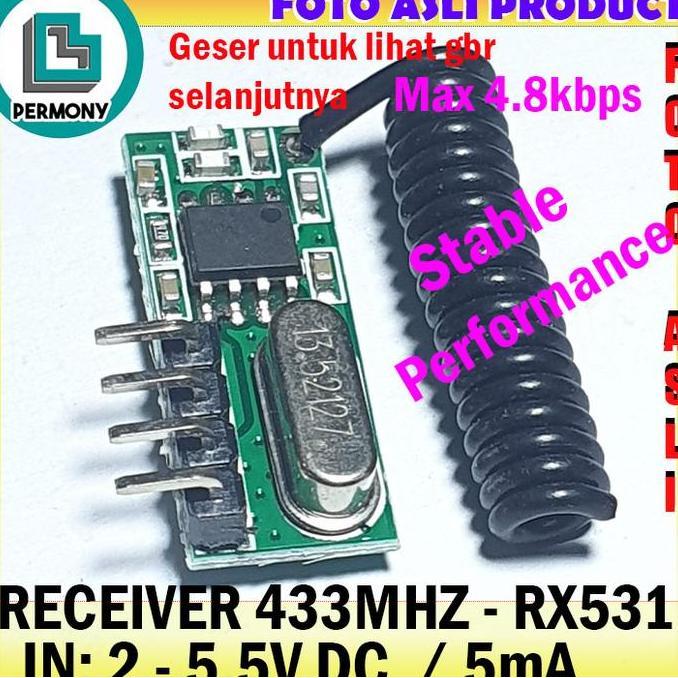 433MHZ RECEIVER MODULE 433 MHZ MODUL