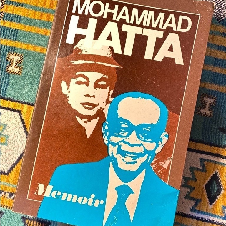 BUKU MEMOIR MOHAMMAD HATTA ORIGINAL PRELOVED LANGKA