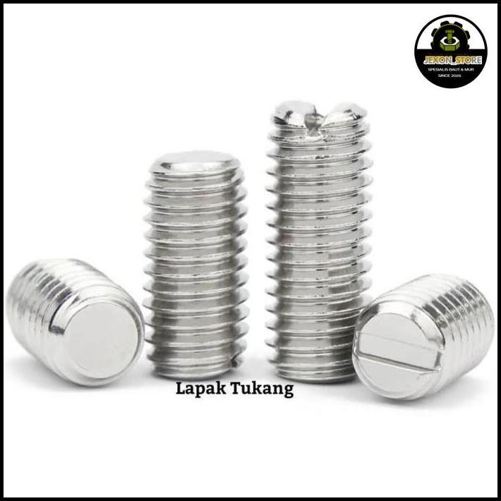 Baut Tanam M2.5X5 Obeng Minus M2.5 Stainless 304 Diskon