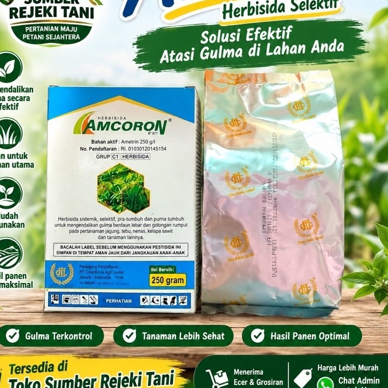 Herbisida Amcoron 80WP (Sejenis Daimex) - 250GR