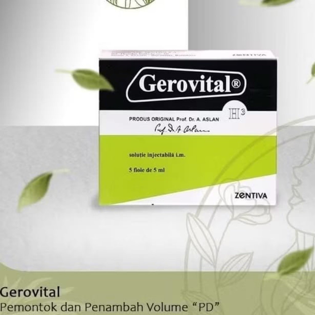 Gerovital h3 ampul bening gerovital