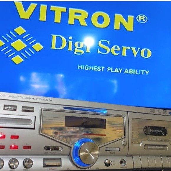 tape deck radio VCD player VITRON model MTD-802