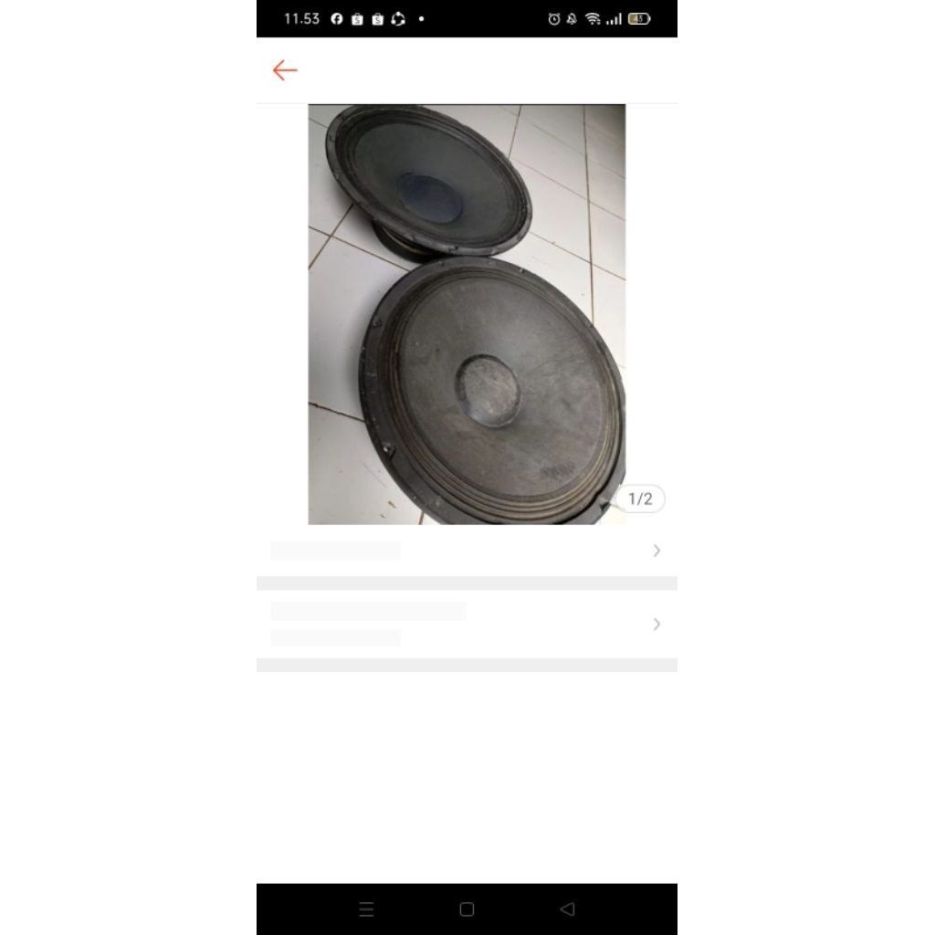 Speaker 15in