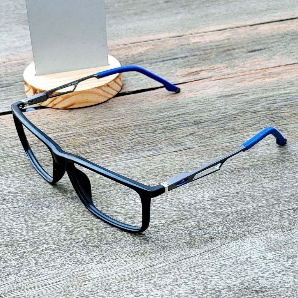Kacamata Baca & Jalan Progresif Frame Sporty OX3218 Anti Radiasi Photocromic Blueray Bluecromic