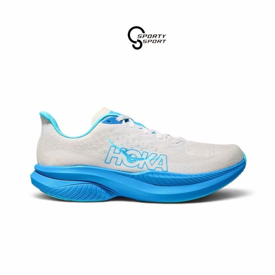 SEPATU LARI PRIA HOKA M MACH 6 WIDE 2E (1147833 WKY)