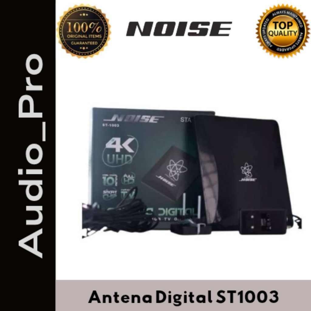 Antena Digital Noise ST1003 4K UHD Untuk TV Indoor Outdoor Antena Noise ST1003