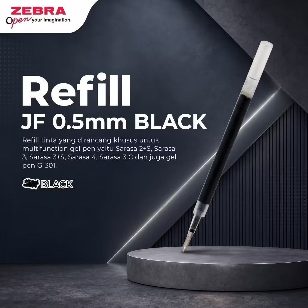 Zebra Refil Sarasa clip 0,5/Refil gel pen JF 0,5