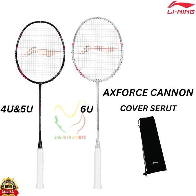 Yonex- Raket Bton Bulutangkis Lining Axforce Cannon 4U 5U 6U