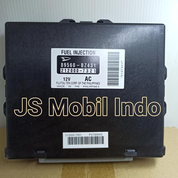 ECU KOMPUTER COMPUTER RUSH 2006-2012 89560-BZ431 ASLI RESMI 100% ORIGINAL DAN TERPERCAYA