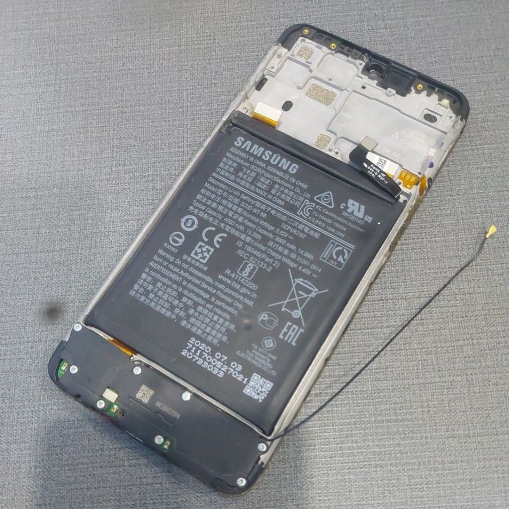 samsung a10s lcd fullset copotan