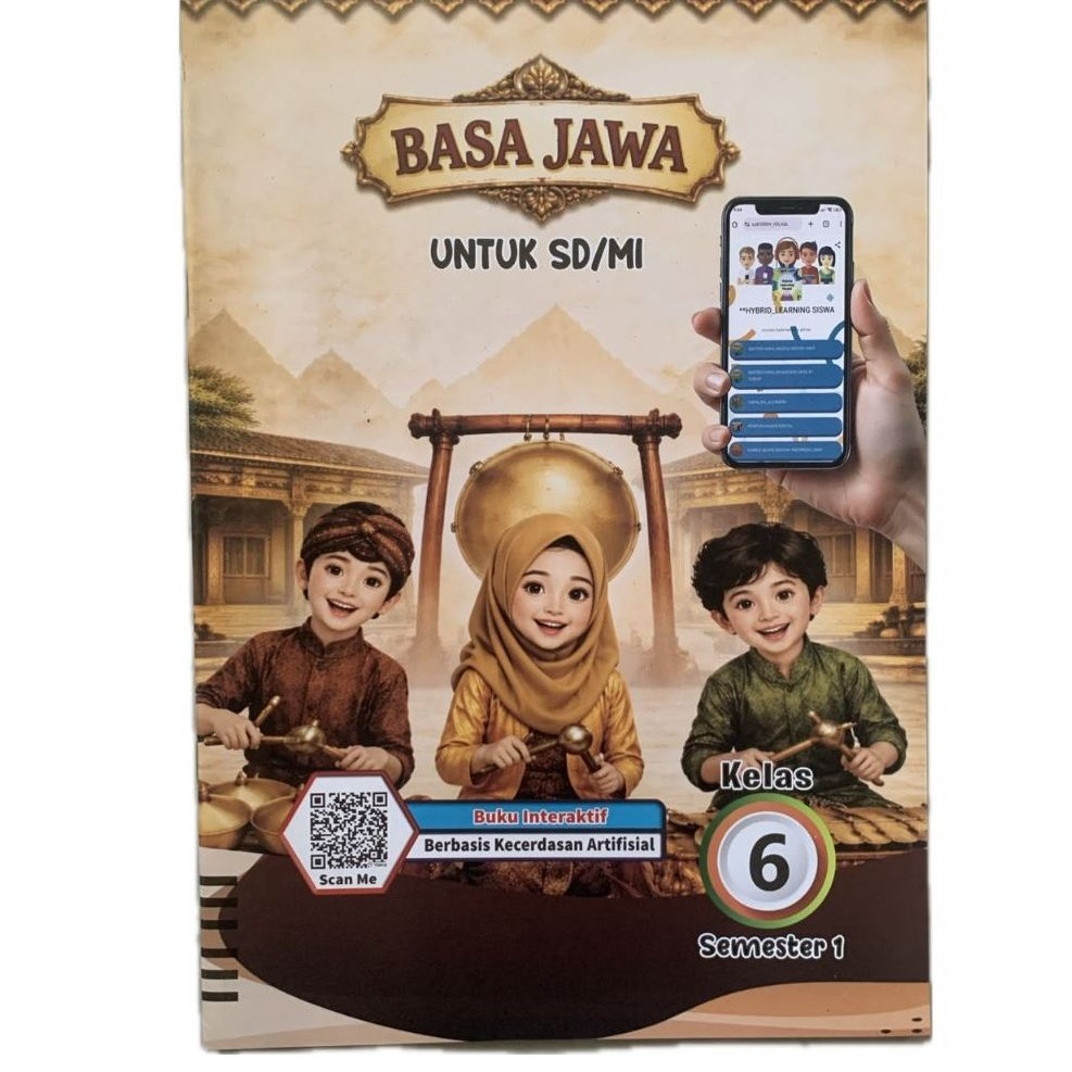 BUKU LKS BAHASA JAWA KELAS 6 SD KURIKULUM MERDEKA TAHUN AJARAN 2026/2027 SEMESTER 1