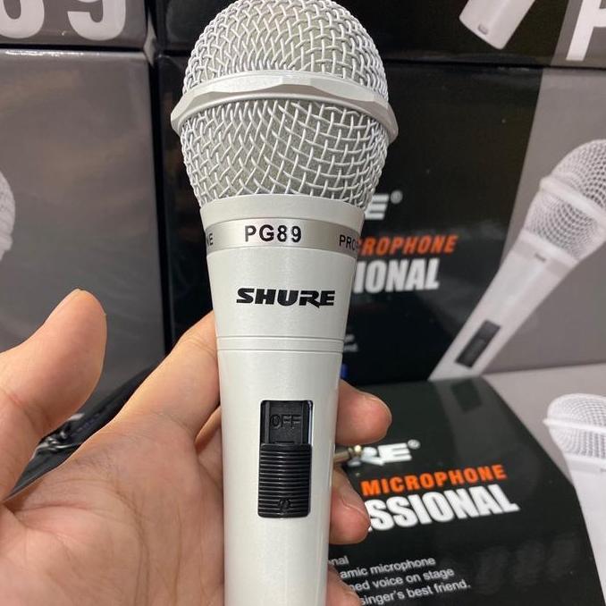 NEW MIC KABEL SHURE PG 89 MICROPHONE PROFESIONAL SHURE Mikrofon Mik