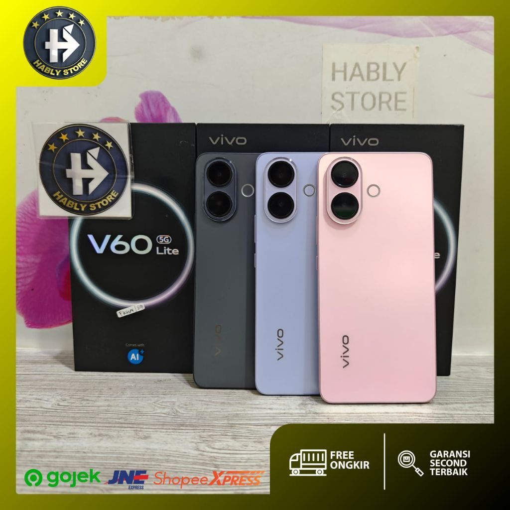 VIVO V60 LITE 5G 8/256 SECOND FULLSET