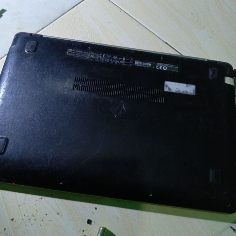 netbook Asus x201e mesin hidup minus lcd
