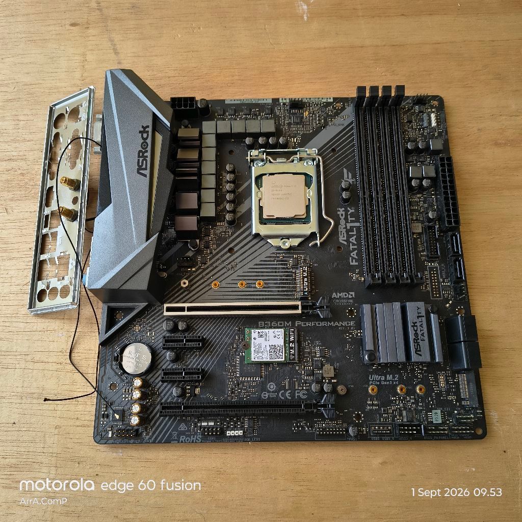 .:: PAKET Mobo B360 + Intel Core I5 LGA 1151 ::.