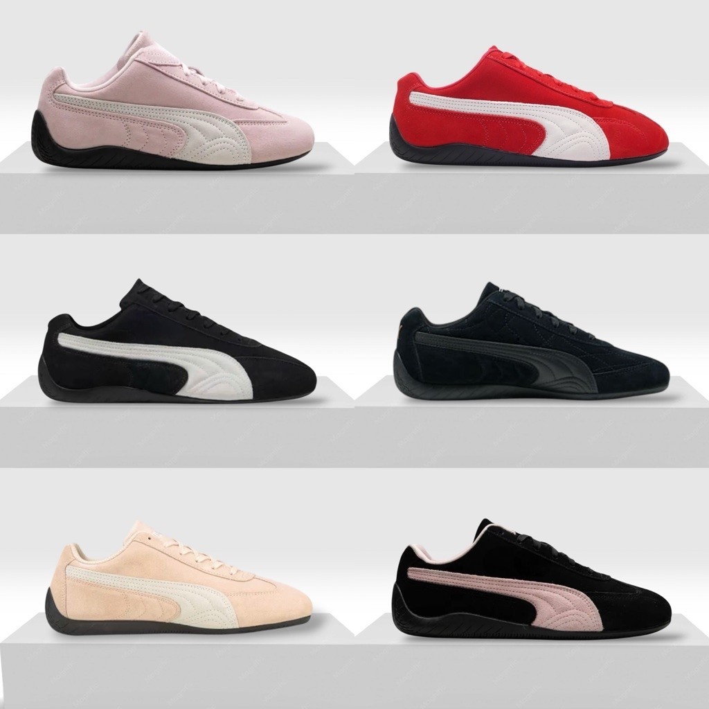 Sepatu Pria Wanita Spid cat Hitam Putih Merah