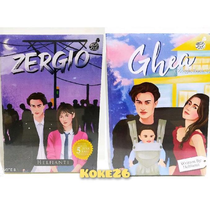 Baru Paket 2 Novel Zergio , Ghea ( Zergio Book 2 )  : Helfianti Habits